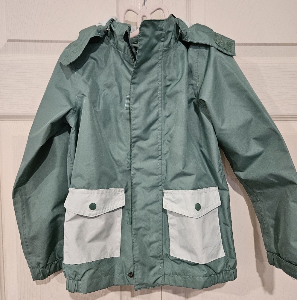 Kids Froggy Green Raincoat